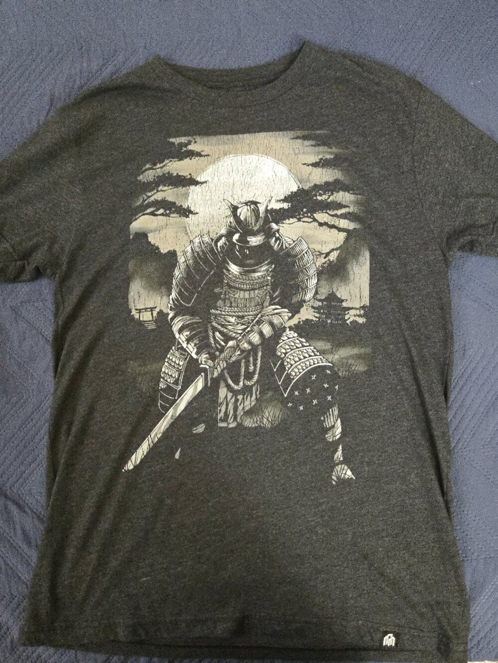 INTO THE AM "Bushido Samurai Warrior" Graphic T-Shirt